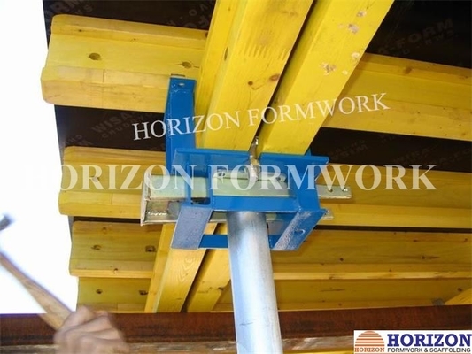Q235 Sistemi di modulazione di lastre d'acciaio Testa di tavolo 230*145mm Per fissare le travi doppie H20
